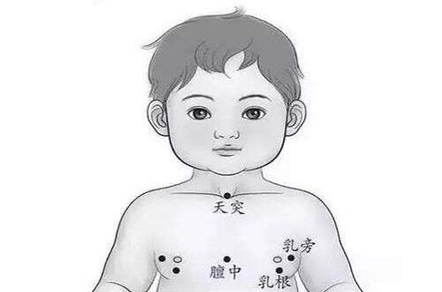 小儿感冒发烧推拿