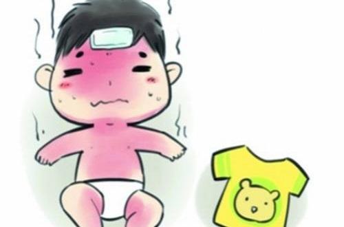 小儿内热发烧推拿手法 