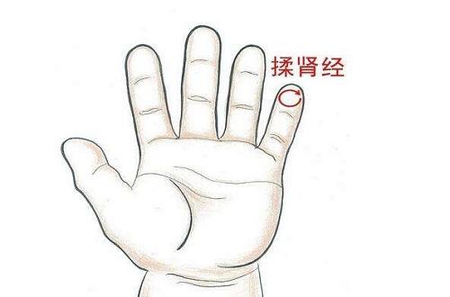 小儿口疮的推拿方法