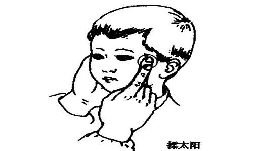 小儿外感发热的推拿疗法