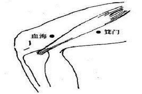 小儿推拿推箕门