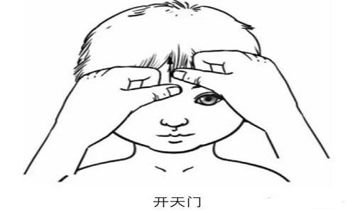 小儿外感发热的推拿疗法