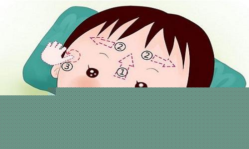 小儿保护视力推拿方法 