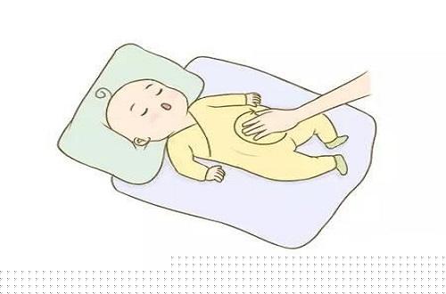 小儿推拿腹胀手法图解