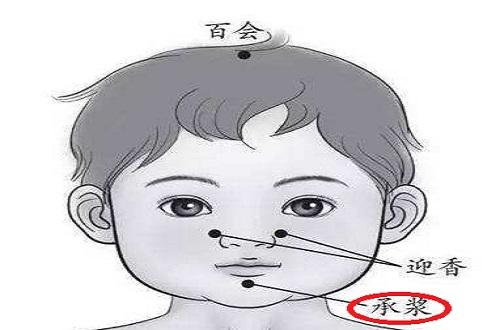 小儿承浆