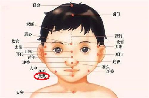小儿承浆