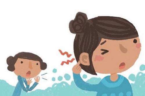 小儿推拿中耳炎按摩图